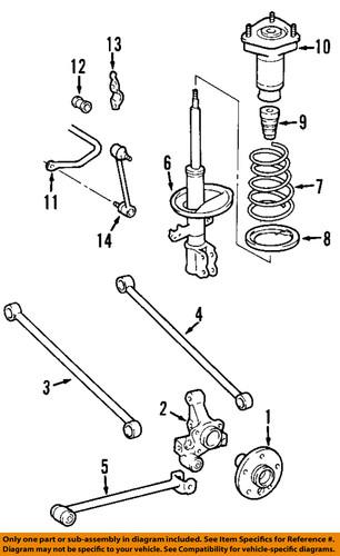 Toyota oem 4883006060 sway bar link/suspension stabilizer bar link