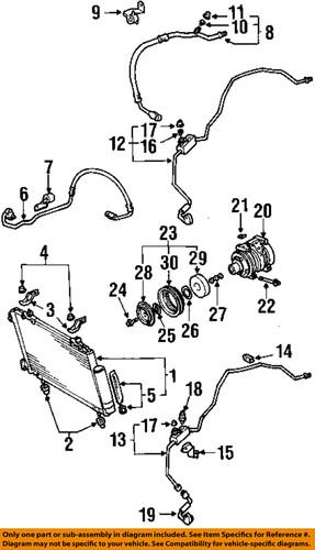 Toyota oem 8846020600 a/c condenser