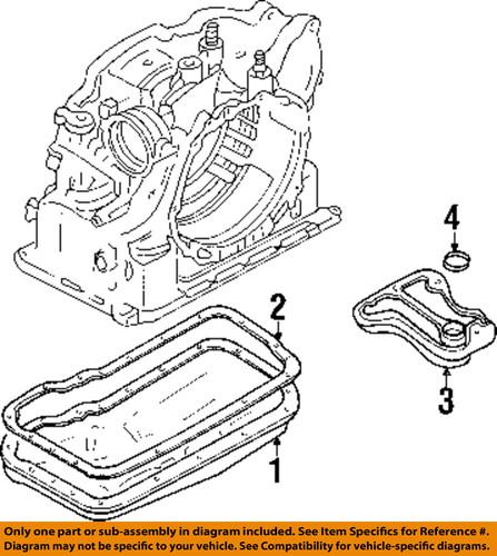 Mazda oem fu6021512b transmission-oil pan gasket