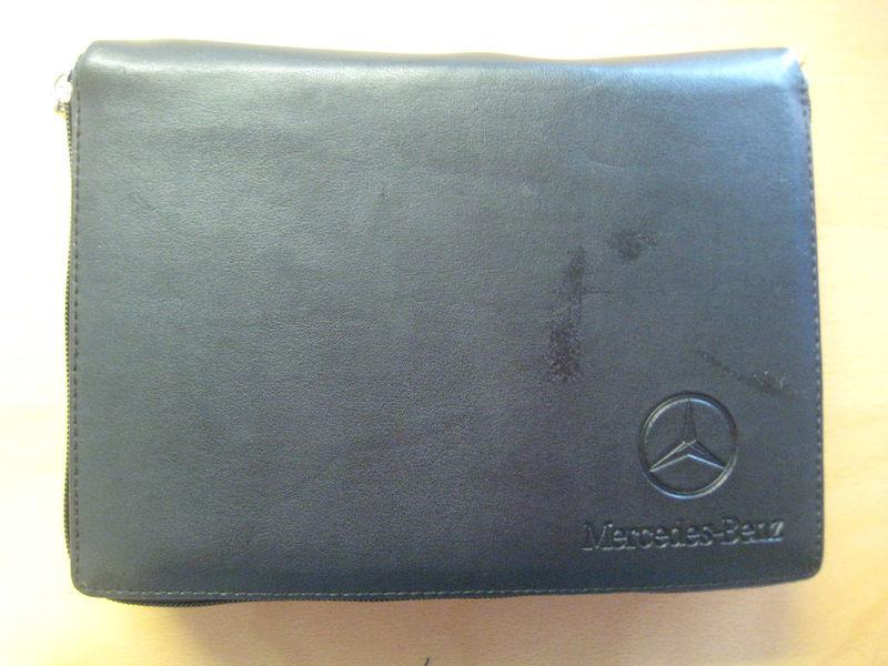 2007 mercedes benz s-class owners manual with leather binder books