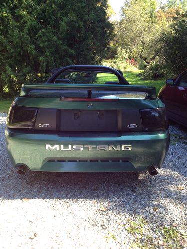 '99-04 mustang parts lot - smoked lights, stainless bumper letters, gas cap