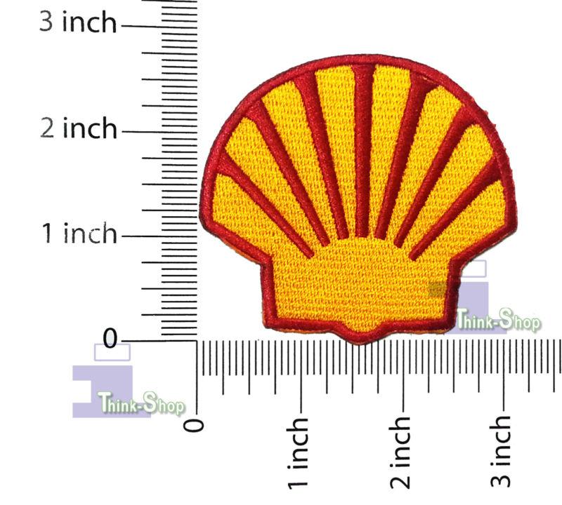 Shell oil nascar f1 - embroidered sew or iron on patches with free shipping