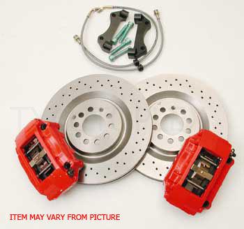 Brembo 6 piston big brake gt kit for 07-up ford edge front