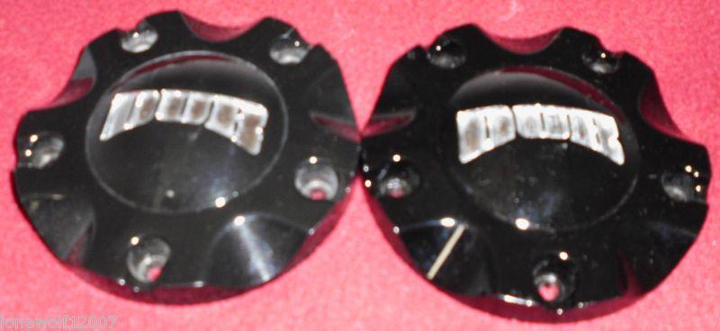 Dub wheels black custom wheel center cap caps set of 2