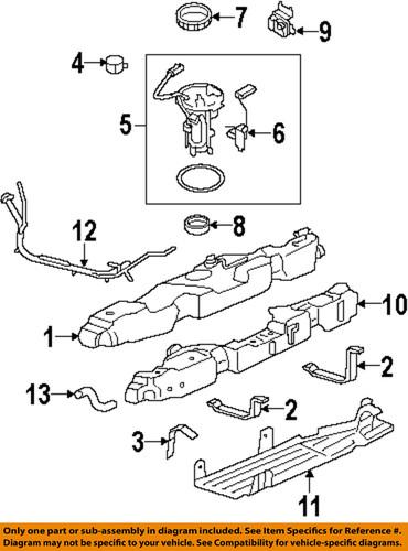 Ford oem 7l2z-9h307-c electric fuel pump