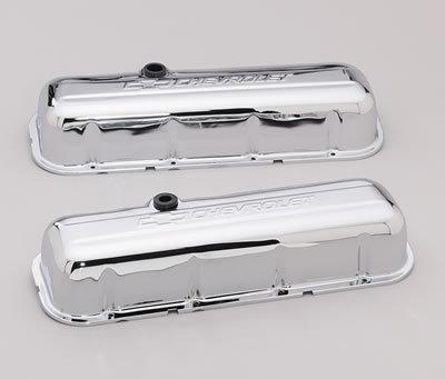 Buy Proform Stamped Steel Chevrolet Valve Covers 141-115 Chevy BBC 396 ...