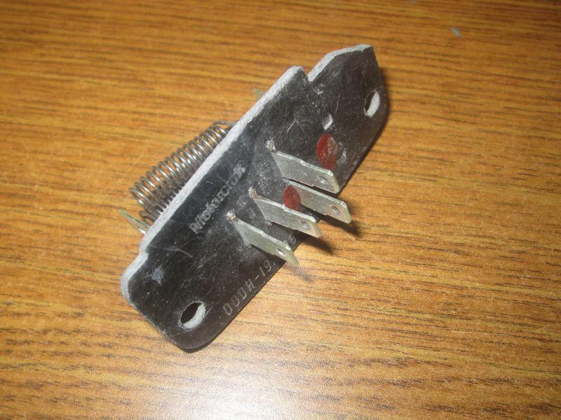 Nos 1978 1979 ford maverick a/c blower motor resistor 