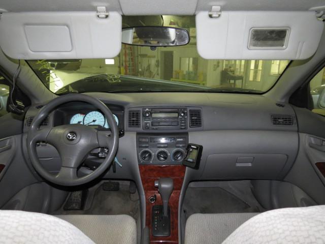 2003 toyota corolla floor center console gray 2420298