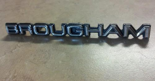 Original beautiful oem 1980 oldsmobile cutlass brougham chrome emblem