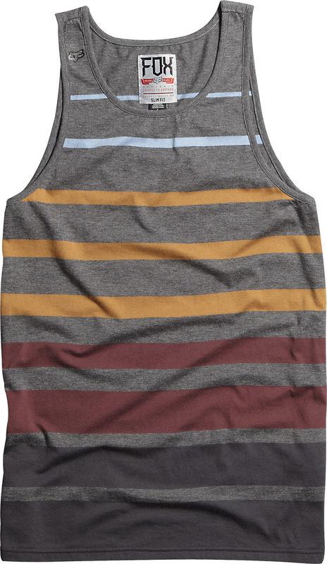 Fox gulley charcoal heather tank top shirt motocross shirts mx 2014