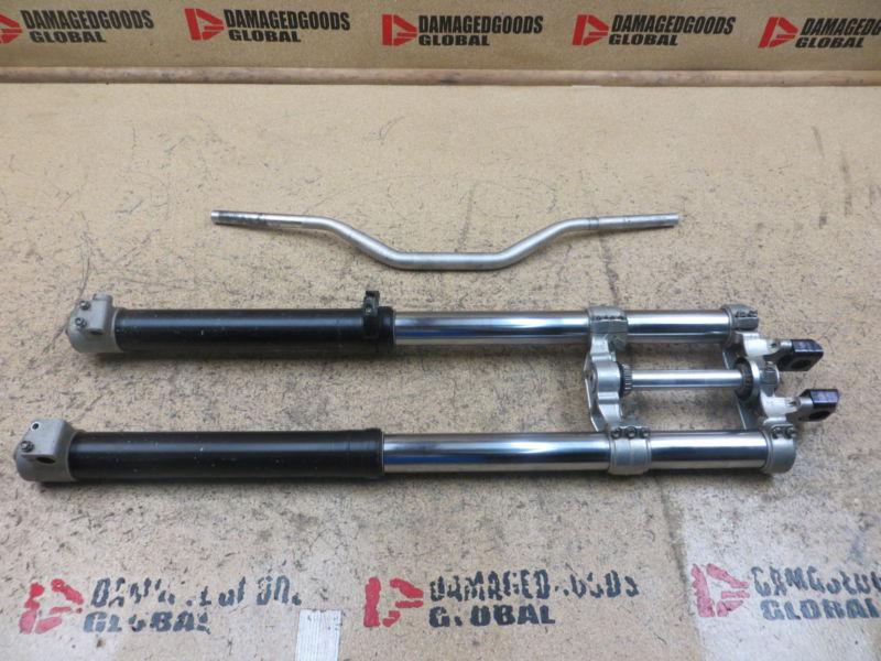 1999 99 ktm 125sx 125 sx front forks legs & triple clamps & bars