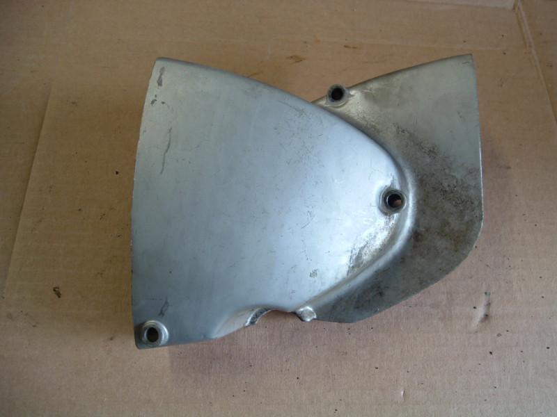 1971 kawasaki h1 500 front sprocket cover left engine side case chain