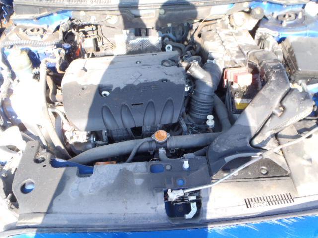 Engine motor 2012 mitsubishi lancer 2.4l at awd