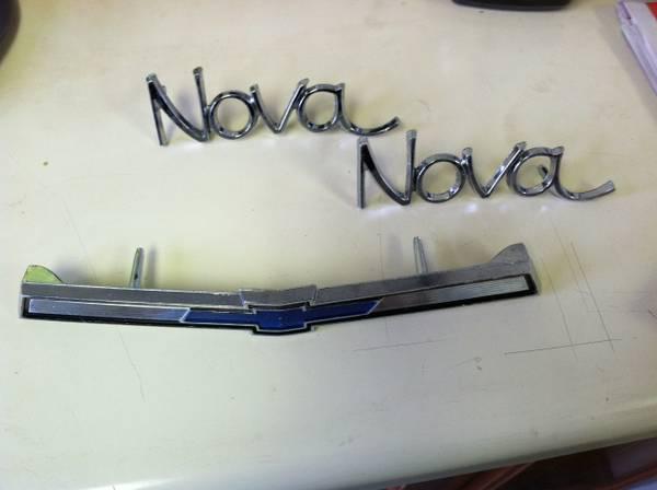 Chevy nova emblems