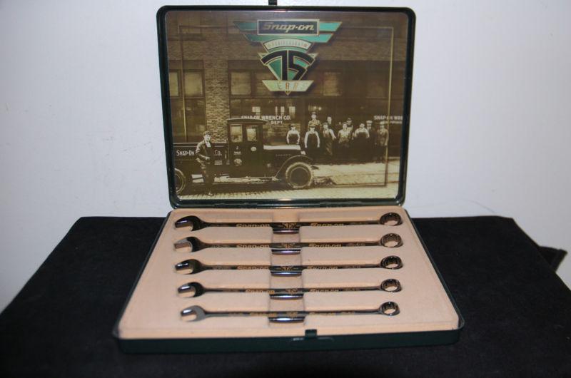 Snap-on 75th anniversary commemorative wrench set 11242/12200 