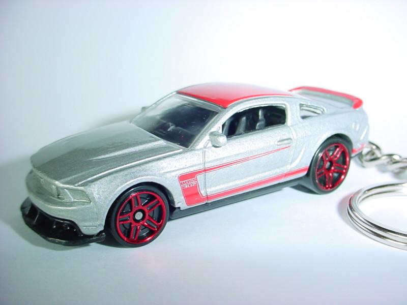 New 3d ford mustang boss 302 custom keychain fob key roush chain ring gt speed