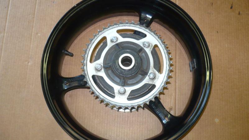 2007 gsxr750 rear wheel rotor and sprocket 6300 miles gsxr 750 600 06 07