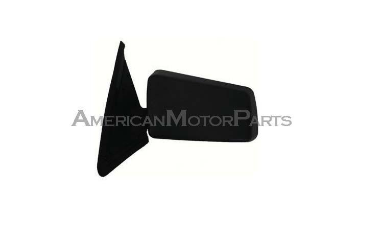 Left driver side replacement manual smooth black mirror chevy gmc oldsmobile