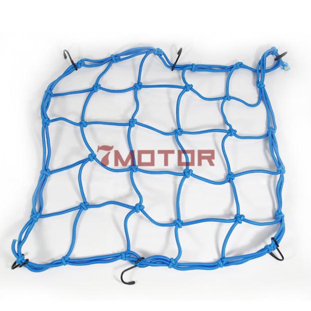 7m 16''x16'' bungee cargo net tiedown motorcycle bike cycling luggage bag truck