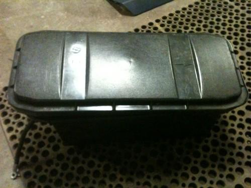 W107  sl slc mercedes benz trunk  battery tray / box with lid