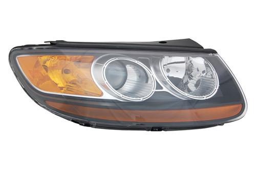 Tyc 20-6807-00 fits hyundai santa fe right replacement headlight assembly