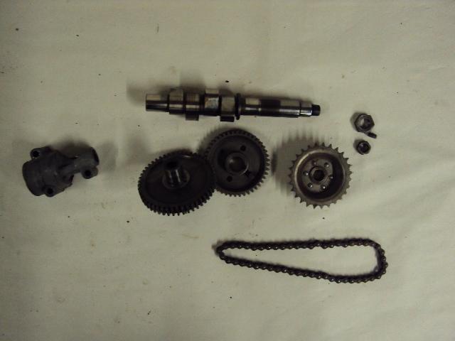 Bsa a10 650 cam shaft gears & oil pump     road rocket scrambler  2