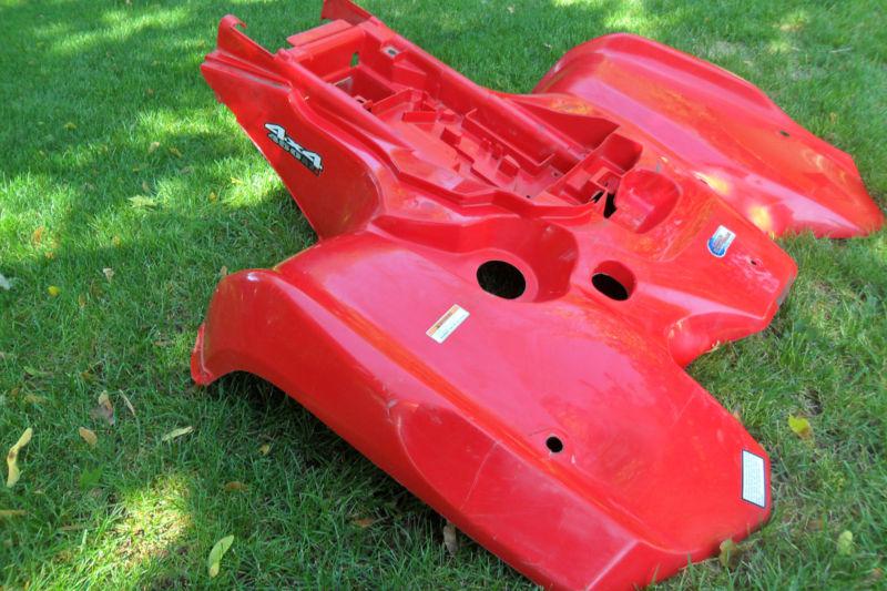 Suzuki oem kingquad 450 4x4  rear fender king quad red