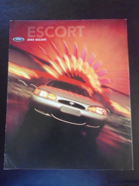 2000 ford escort sales dealer brochure