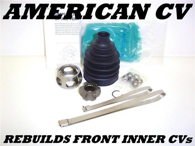 2003-04 can-am bombardier outlander 400 4x4 front inner atv cv joint rebuild kit