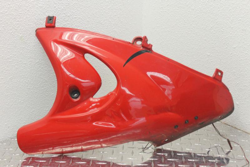 1999 triumph 955 lower right side fairing oem #24340