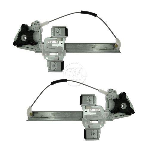 00-05 pontiac bonneville rear door window regulator left & right pair set of 2