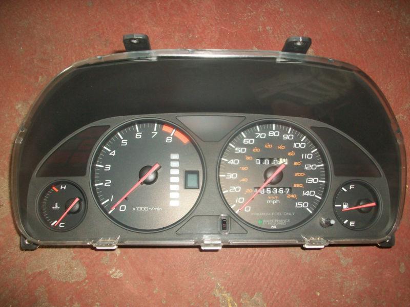 97 98 99 00 01 honda prelude gauge cluster automatic 105k mint! 97-01 oem