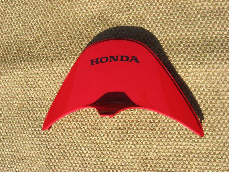 2004 honda nss 250 reflex rear top tail fairing plastic cover red