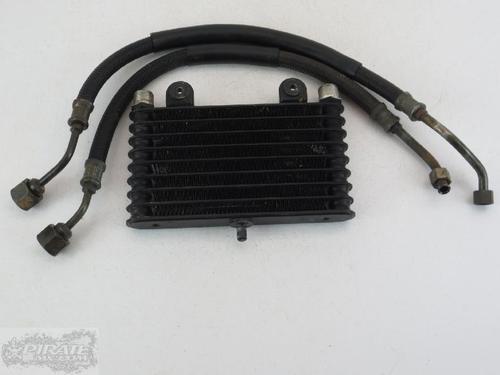 87 yamaha 350 big bear 4x4 engine oil cooler with lines #11