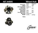 Centric parts 407.44005e rear hub assembly