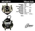 Centric parts 402.62018e front hub assembly