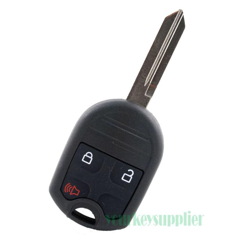 New ford 3 button remote head key fob transmitter 80 bit keyless entry uncut