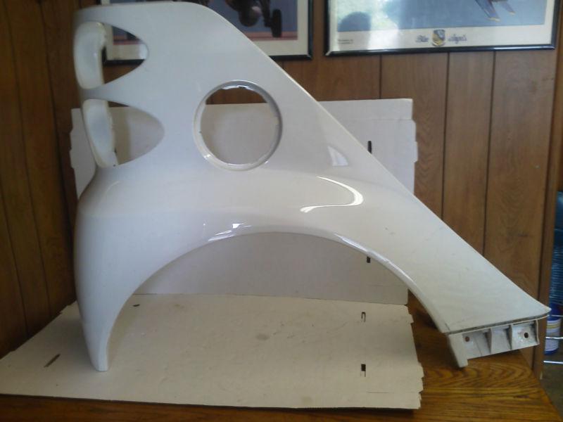 08-12 smart fortwo passenger's r side rear back fender quarter panel oem white