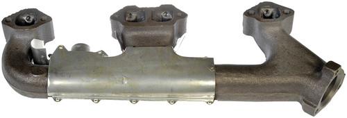 Exhaust manifold right g series van; 5.0l; 5.7l w/heat stove platinum# 1390063