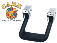 Carr suv truck steps hoop ii  xp3 black powder coat pair side step bars