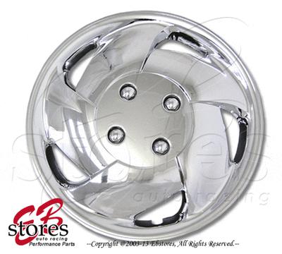 15 inch chrome hubcap wheel skin cover hub caps (15" inches style#083) 4pcs set