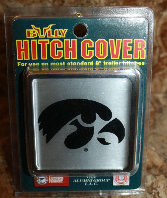 Bully 2" universal hitch cover - iowa hawkeyes officially licensed new in box 