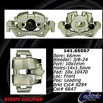 Centric parts 141.65067 front right rebuilt caliper with hardware