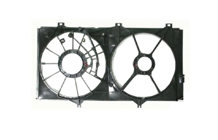 Condenser radiator cooling fan shroud 05-10 06 07 08 09 toyota avalon 16711ad010