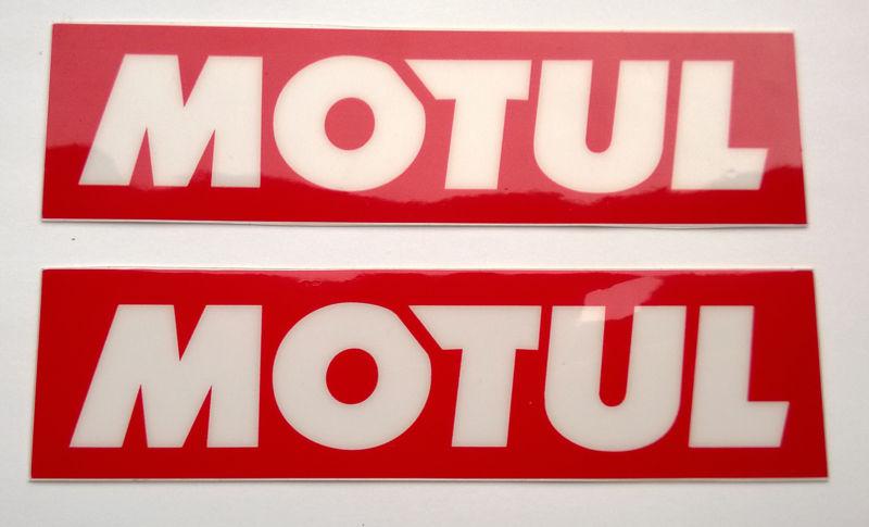 2 x motul decals mx stickers motocross offroad atv quad