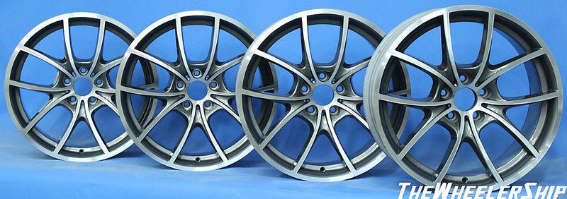 Bmw 528i 535i 550i 640i 650i 2011-2012 20" factory oem stock wheels rims set