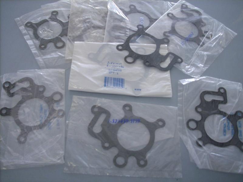 Evinrude/johnson exhaust housing gasket #0323459. qty. 9 total