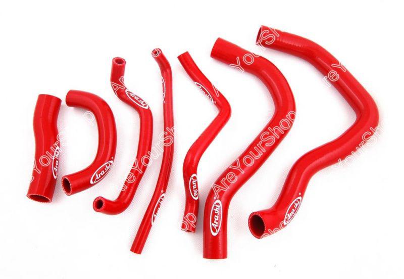 Red kit silicone hose radiator heater suzuki gsr400/600 2006-2011