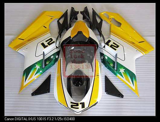 Motogp for  848 1098 1198 2007-2009 07 08 2008 body work fairing ev64