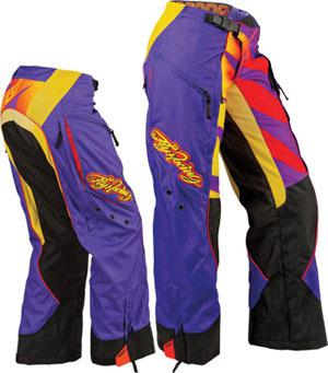 Fly racing womens kinetic over track boot pants